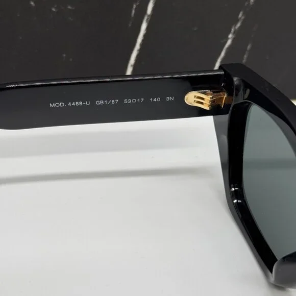 NEW VERSACE VE4488U GB1/87 WOMEN SUNGLASSES BLACK/GREY VE4488U GB187 EYEWEAR